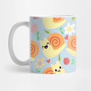 Kawaii snails Mug